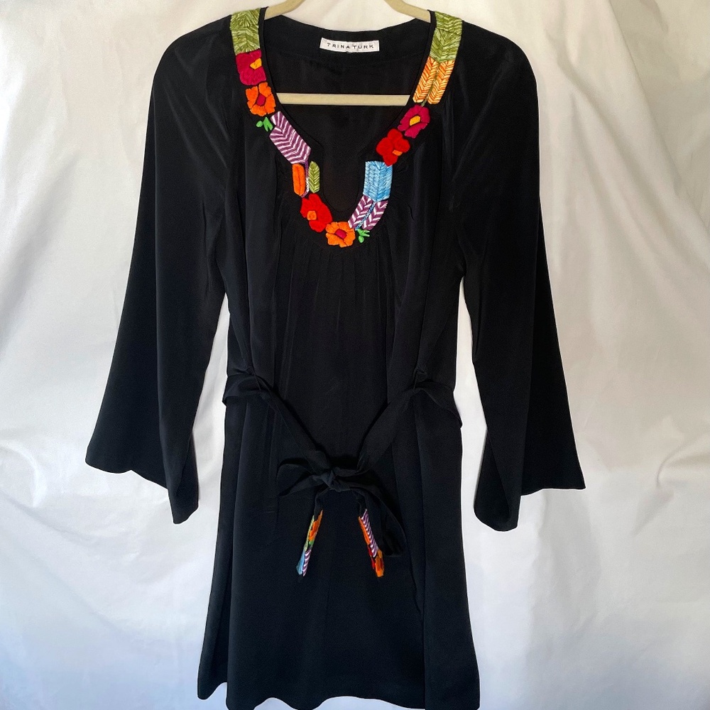 TRINA TURK SILK DRESS